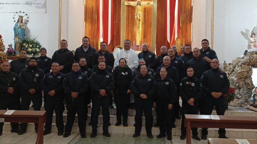 Celebran con misa a los elementos de la Policía Municipal por su día ...